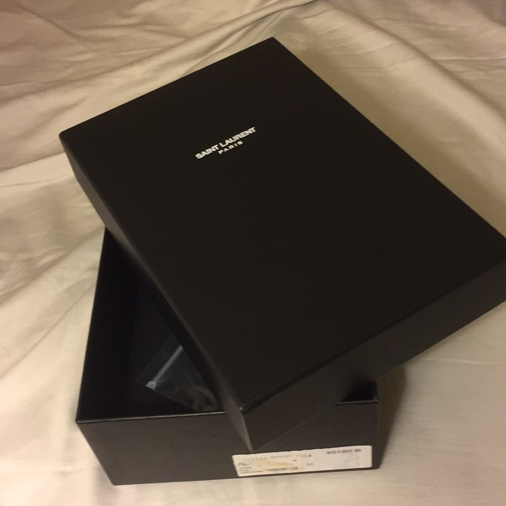 Saint Laurent Shoe Box Only - size 36